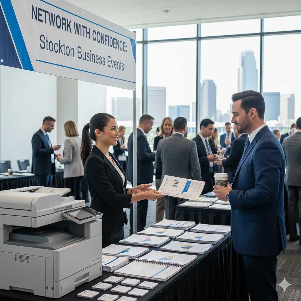 You are currently viewing Network with Confidence: Copier Leasing in Stockton for Business Events