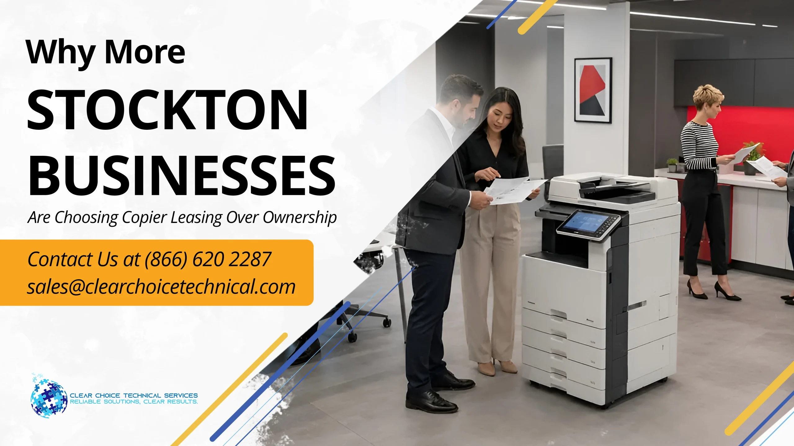 You are currently viewing Why More Stockton Businesses Are Choosing Copier Leasing Over Ownership?